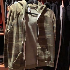 Printed Dash Sweatshirt Eco Camo